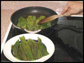 Freir pimientos verdes Freir pimientos verdes